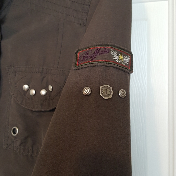 BUFFALO Grey Utility Jacket Fall - Picture 7 of 11